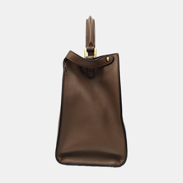Peekaboo Medium Calfskin Brown