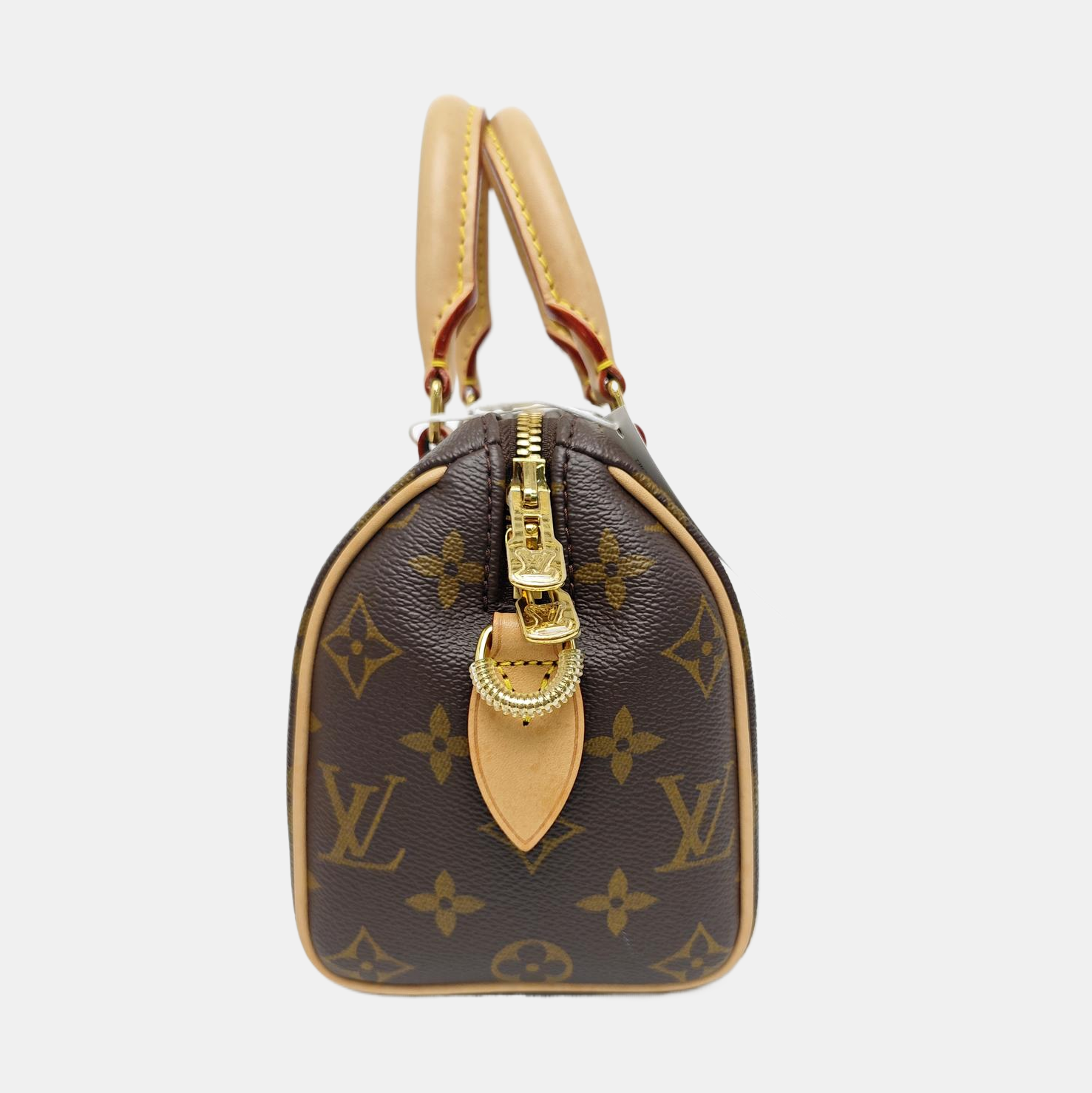 SPEEDY 20 Monogram Coated Canvas Brown