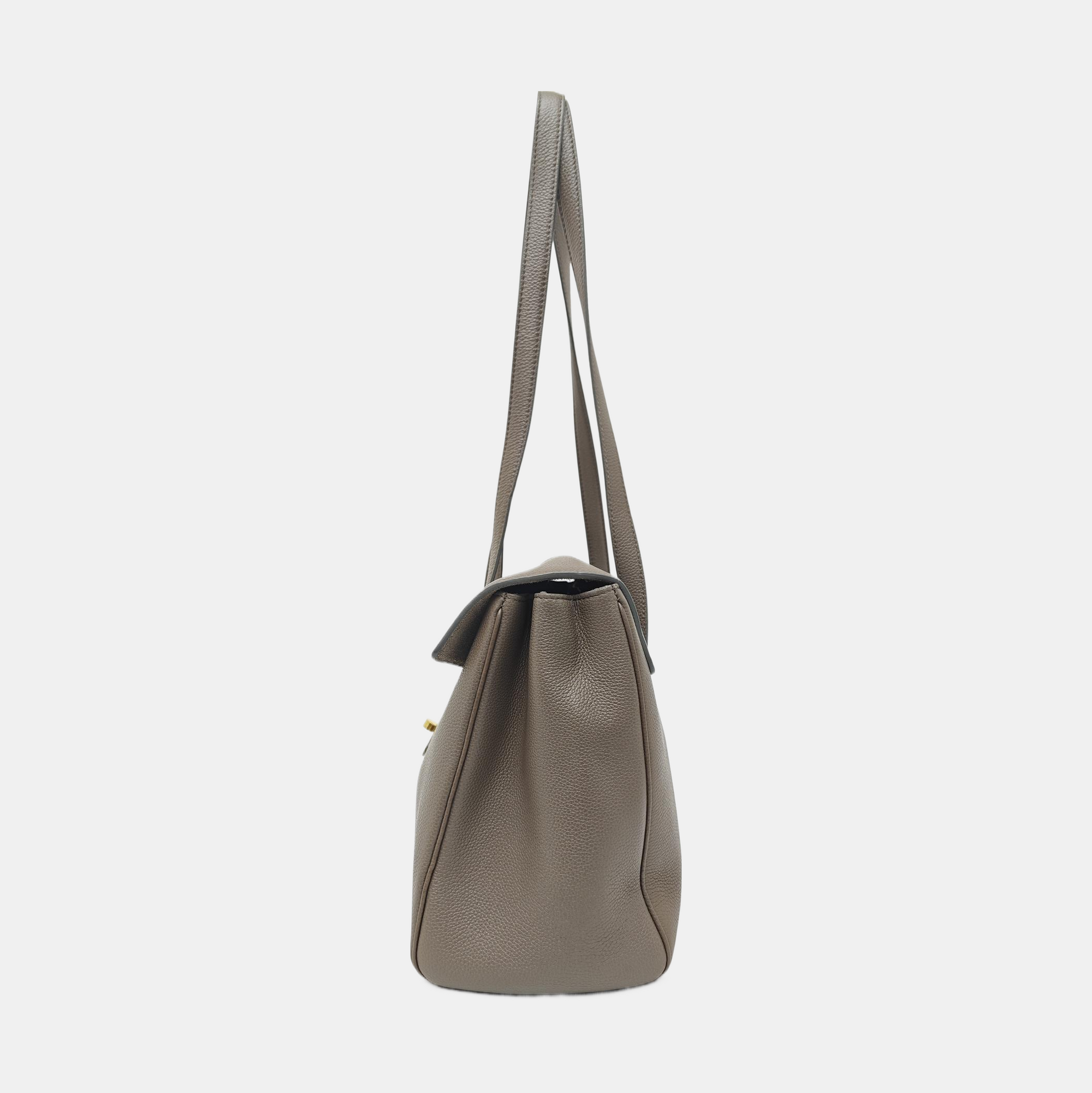 16 Medium Calfskin Gray