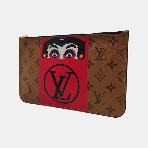 Monogram Coated Canvas Brown