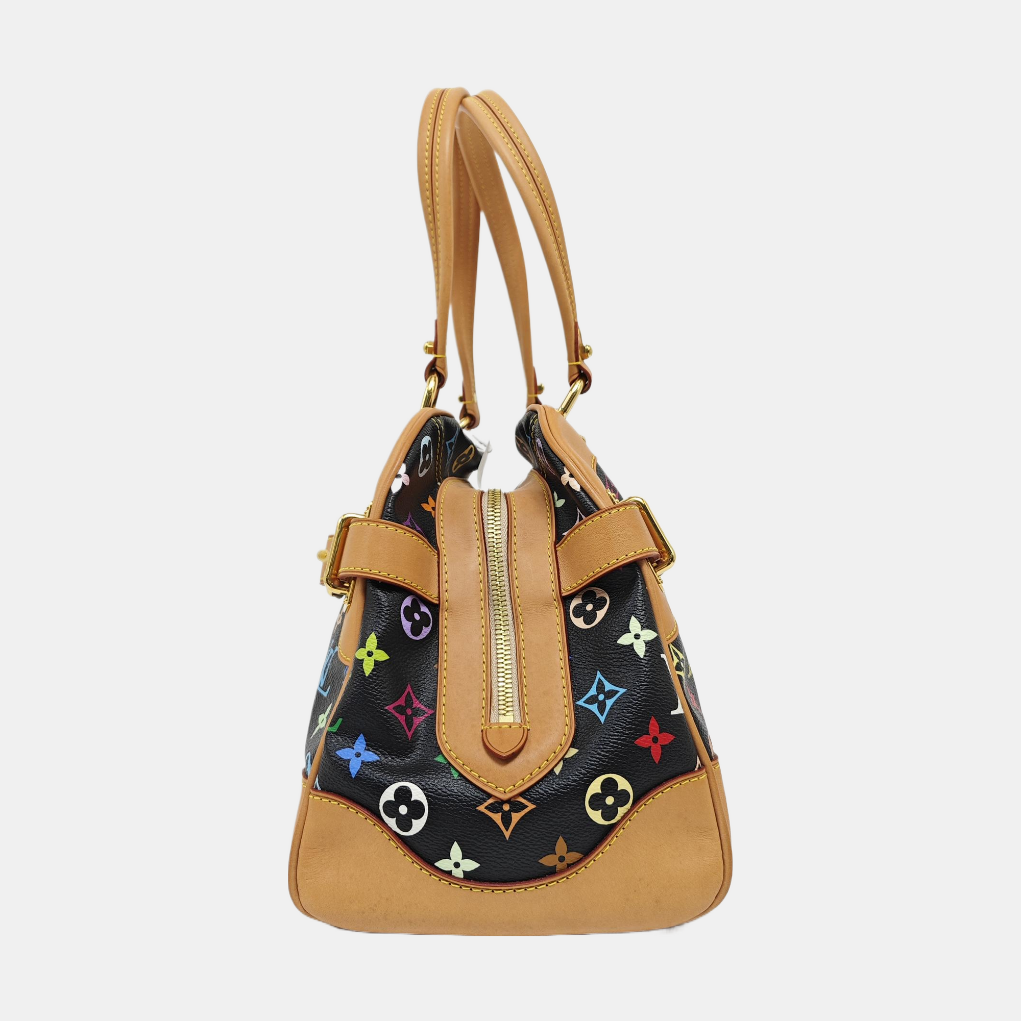 LV × TM CLAUDIA Monogram Coated Canvas Black