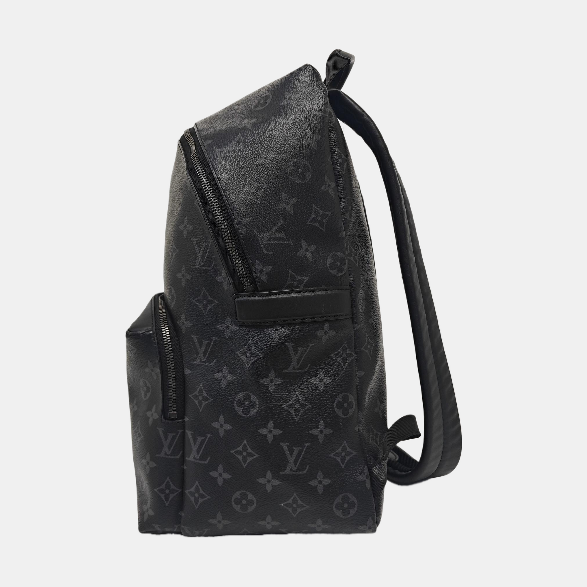 DISCOVERY PM Monogram Coated Canvas Black