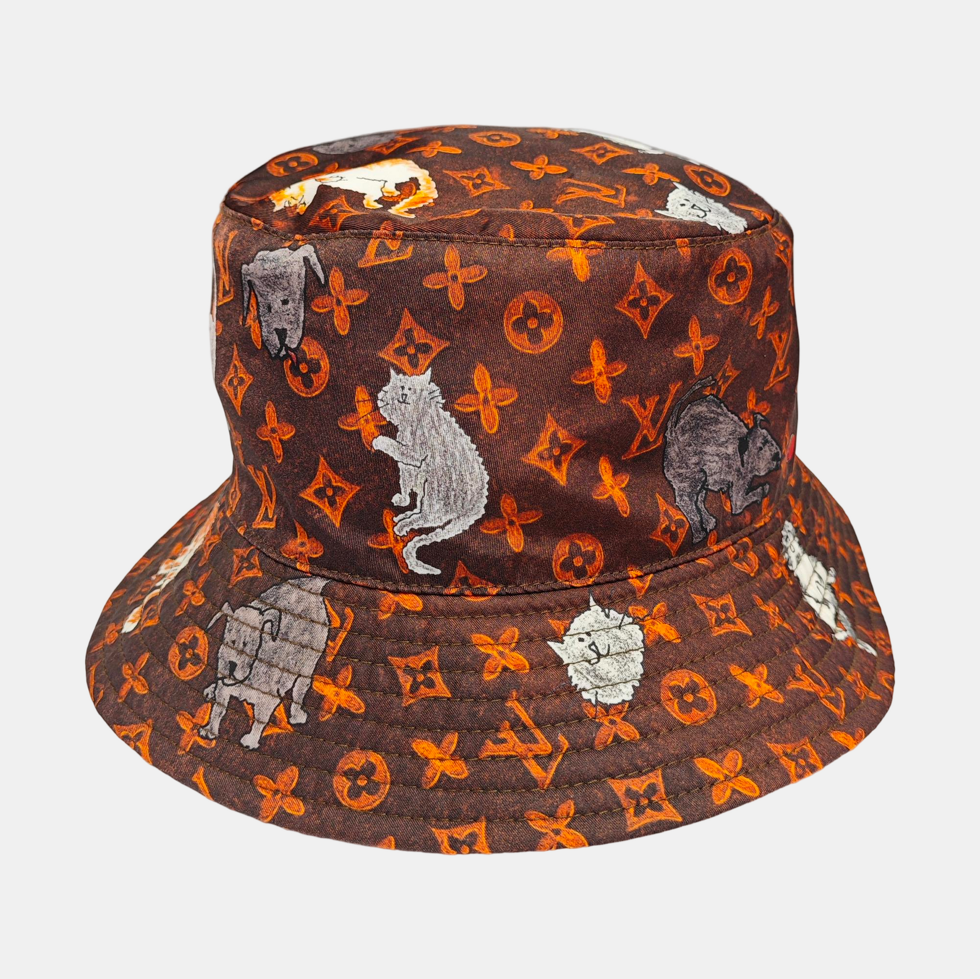 Nylon Hat Brown