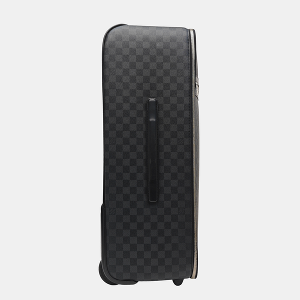 PEGASE 65 Damier Graphite Coated Canvas Black