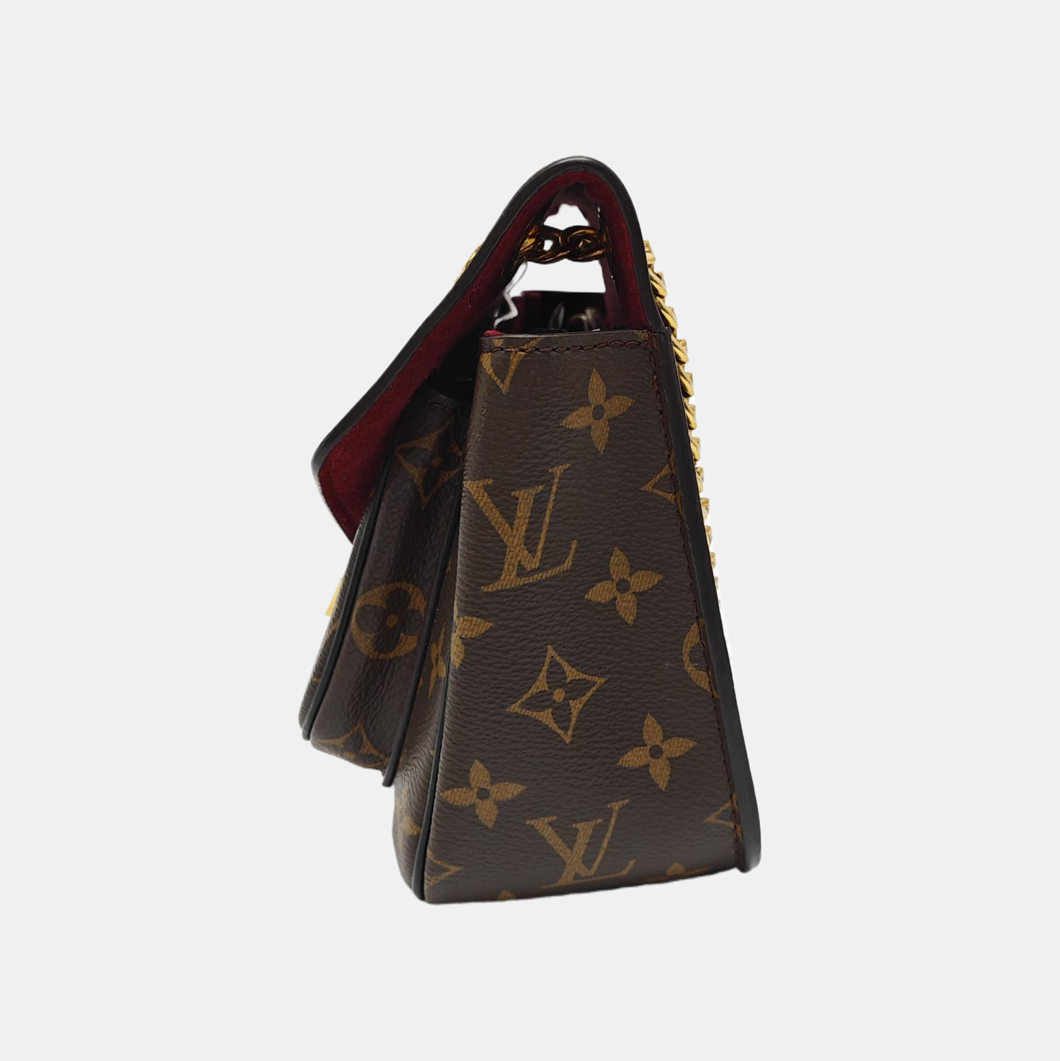 PASSY Monogram Coated Canvas Brown