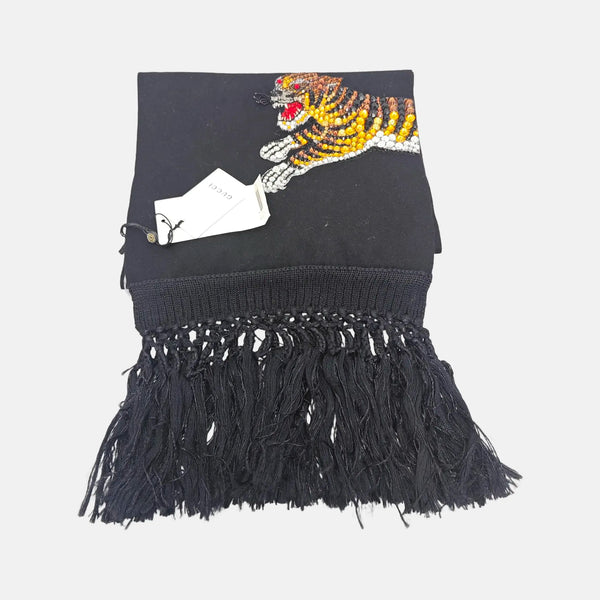 Wool Scarf Black