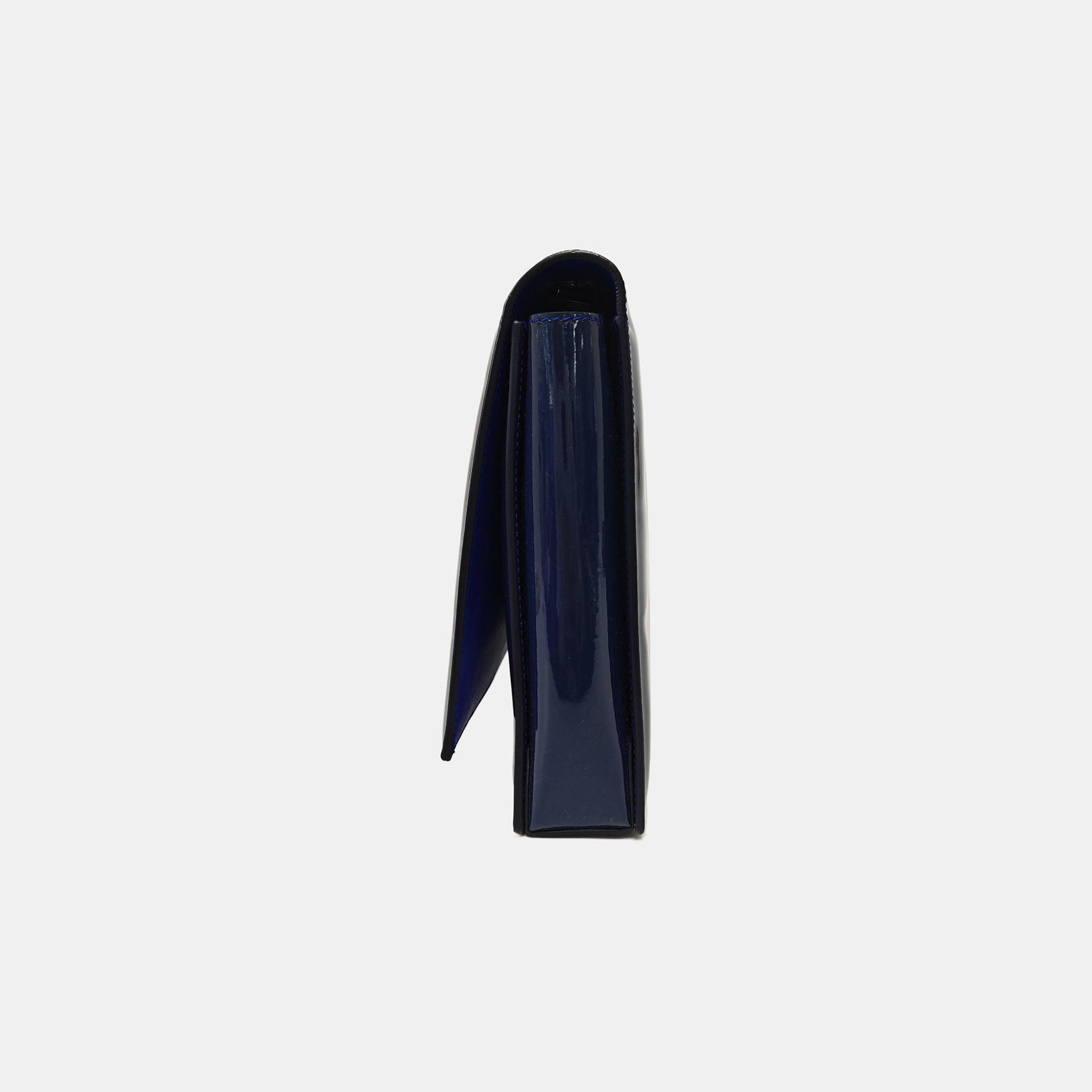 Ginny Patent Leather Blue