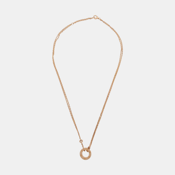 LOVE 18k Rose Gold Necklace