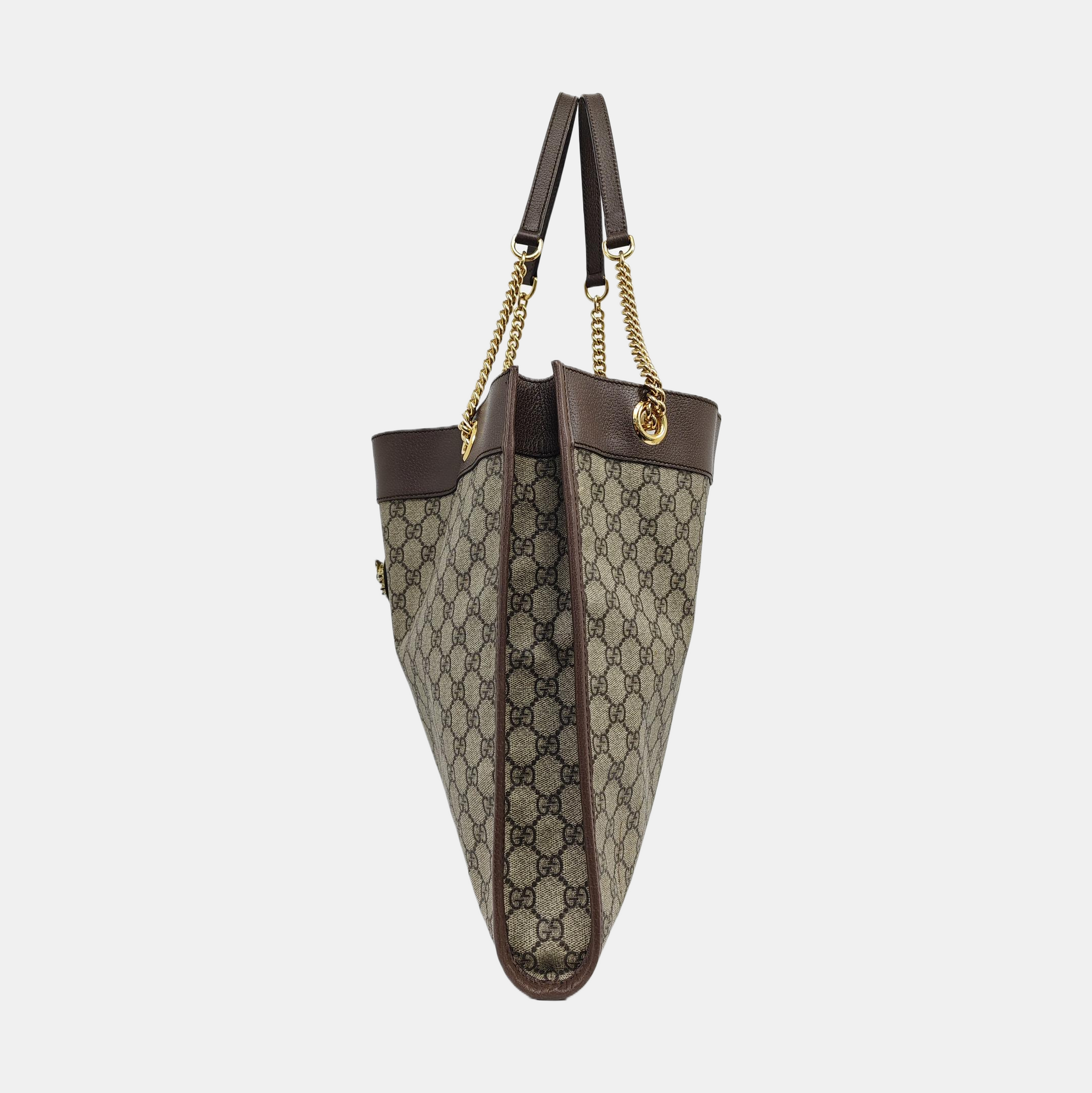 Rajah Monogram Coated Canvas Beige