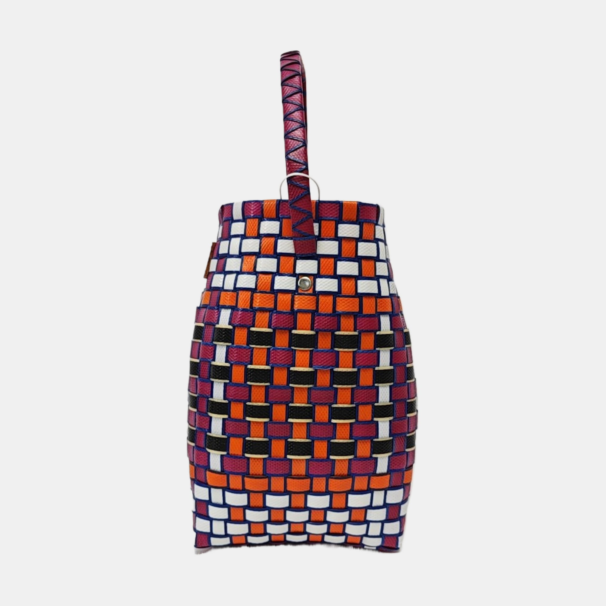 Special Material Bucket Bag Multicolor