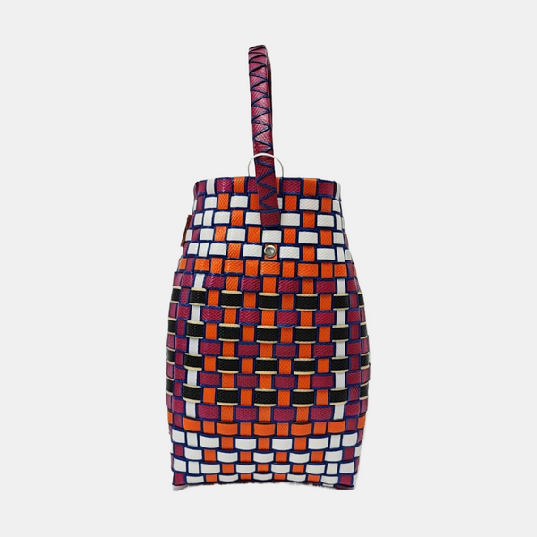 Special Material Bucket Bag Multicolor