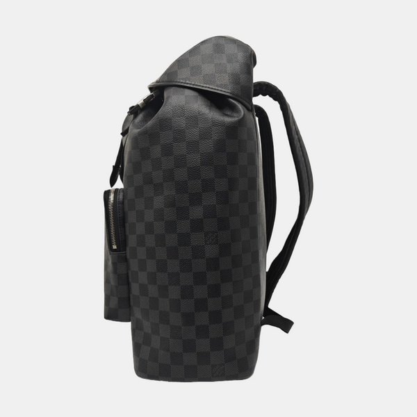ZACK Damier Graphite Coated Canvas Gray