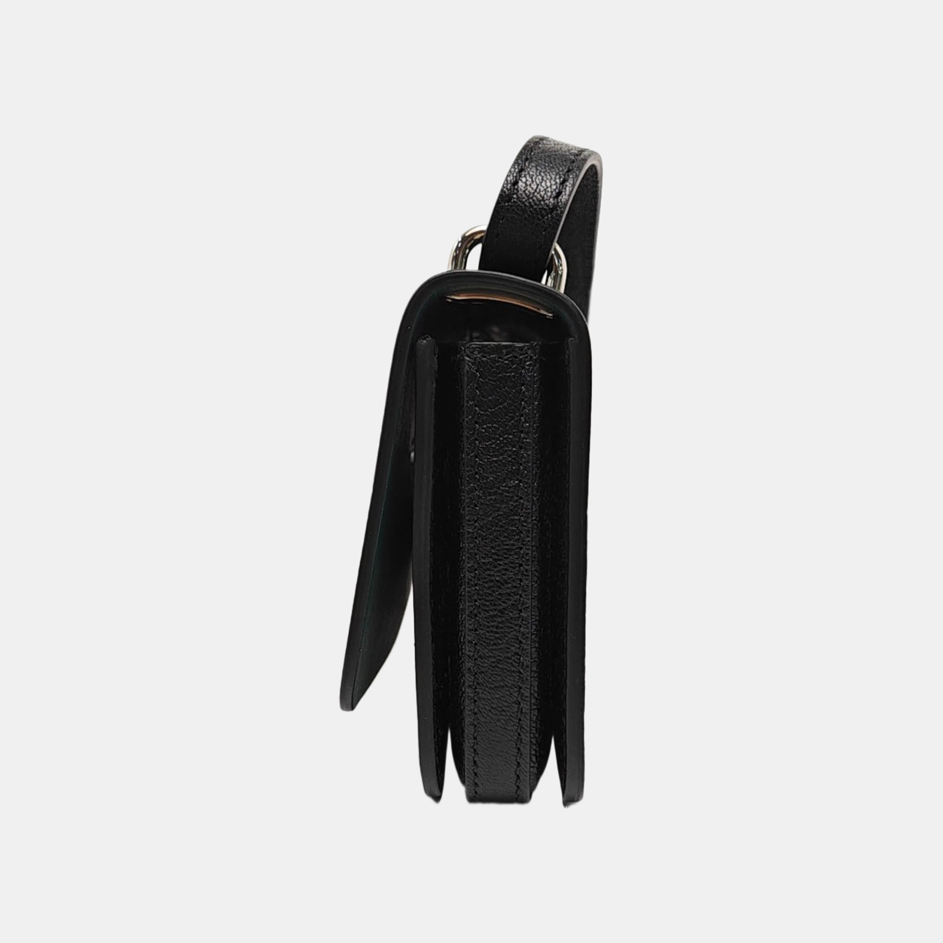 D-Ring Calfskin Black