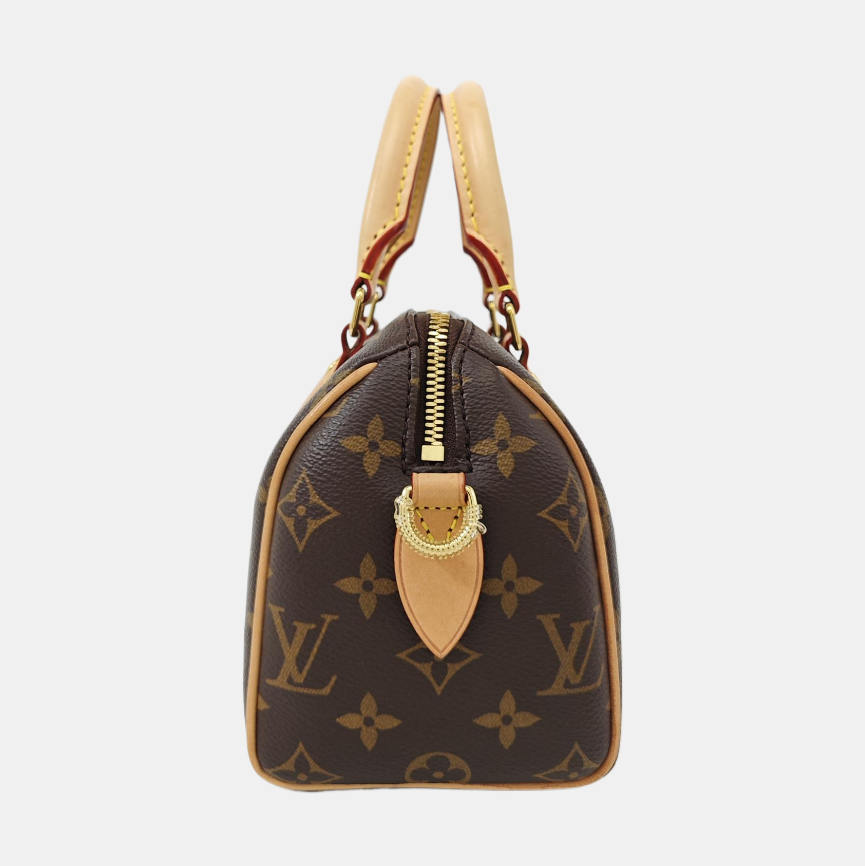 SPEEDY 20 Monogram Coated Canvas Brown