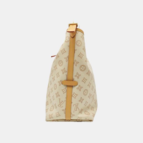 CARRYALL MM Monogram Coated Canvas Beige