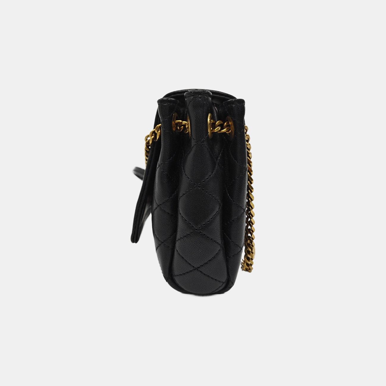 NOLITA Mini Quilted Lambskin Black