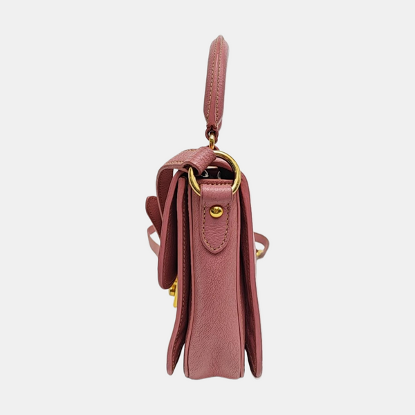 Calfskin Shoulder Bag Pink