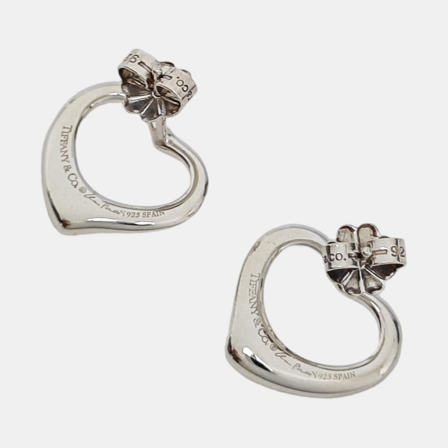 Elsa Peretti 925 Sterling Silver Stud Earrings