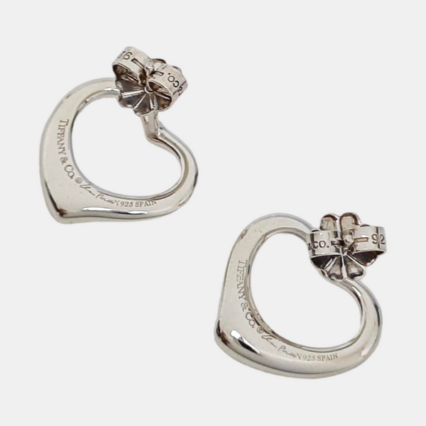 Elsa Peretti 925 Sterling Silver Stud Earrings