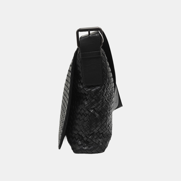 Lambskin Shoulder Bag Black