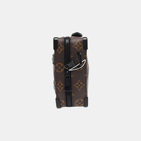 SOFT TRUNK Monogram Coated Canvas Brown