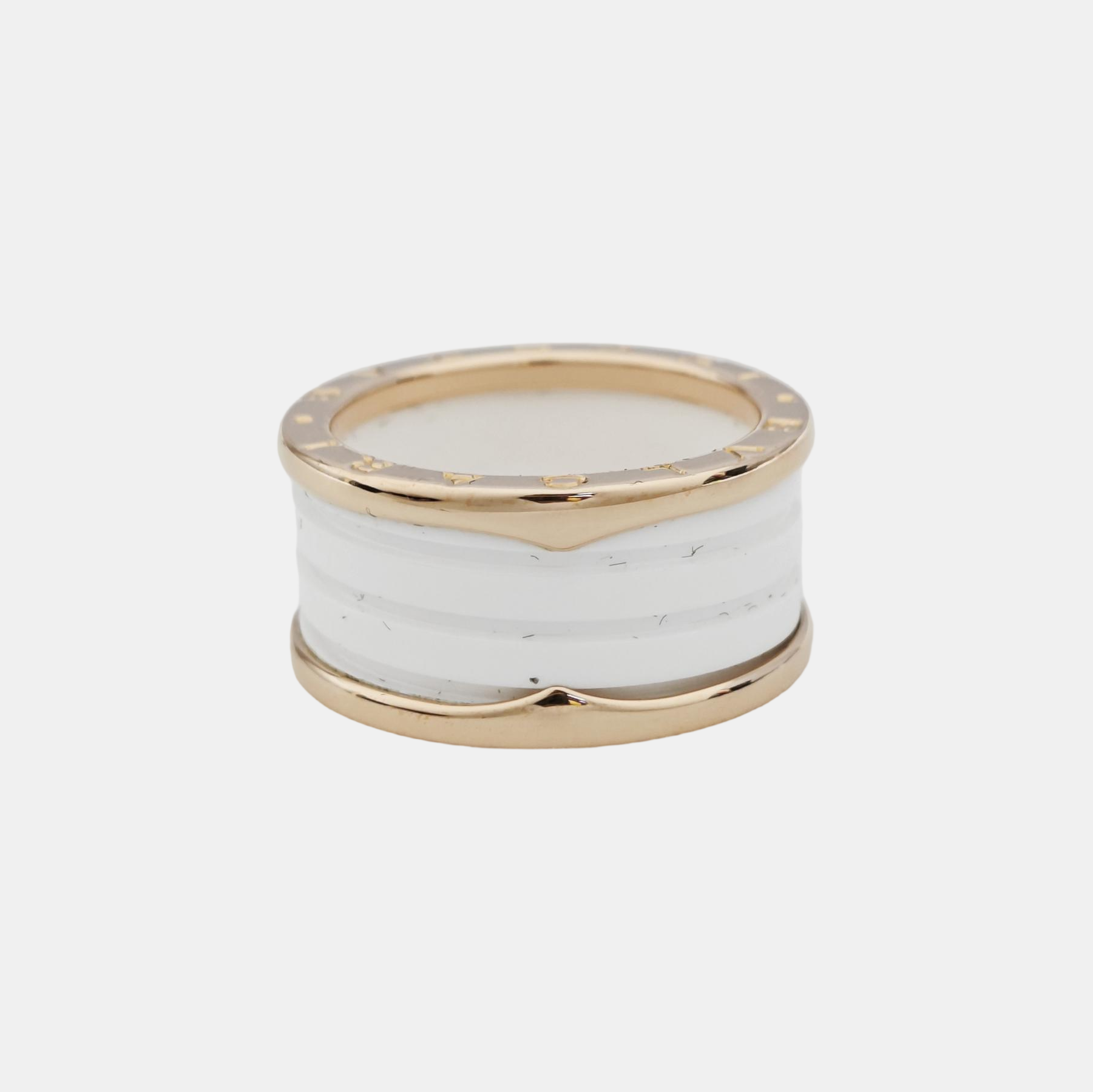 B.ZERO1 18k Rose Gold Ring EU 61