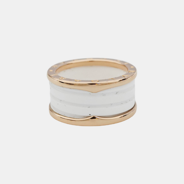 B.ZERO1 18k Rose Gold Ring EU 61