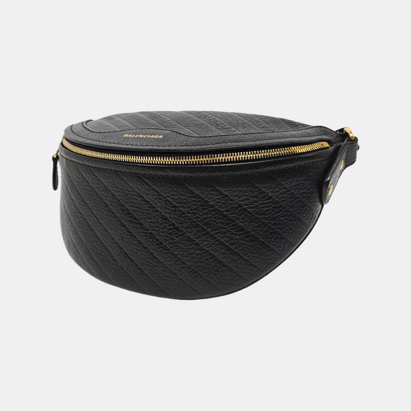 Souvenirs Quilted Calfskin Black