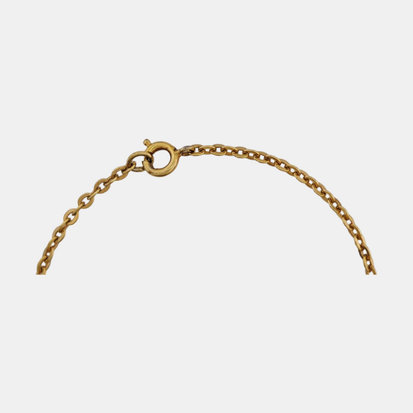 Dior Oblique Metal Gold Bracelet