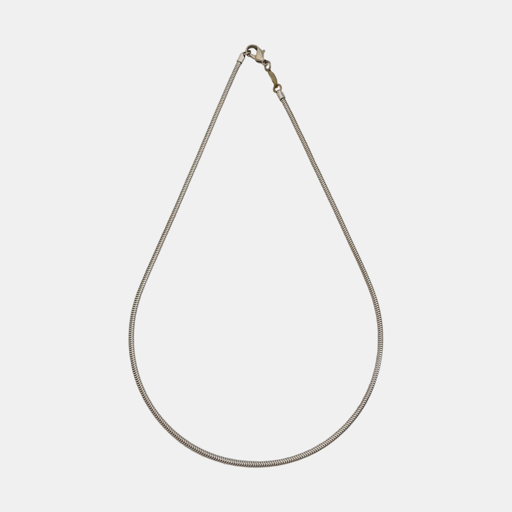 Metal Silver Necklace