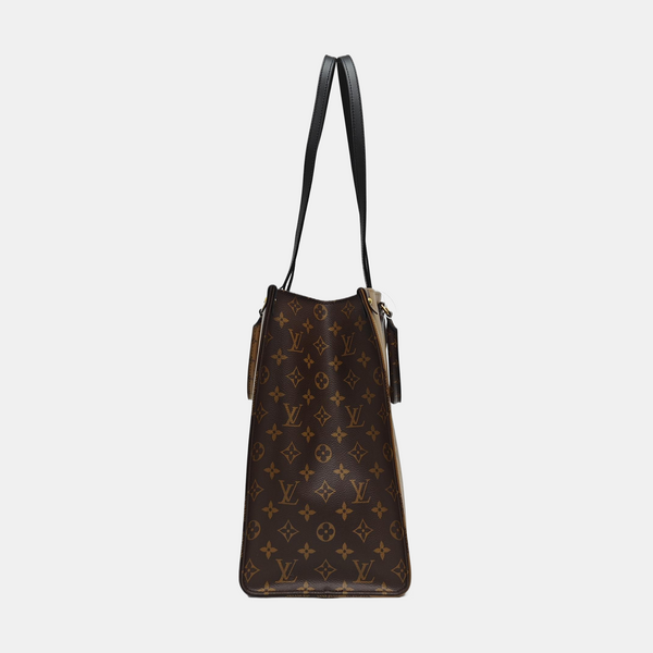 ONTHEGO GM Monogram Coated Canvas Brown