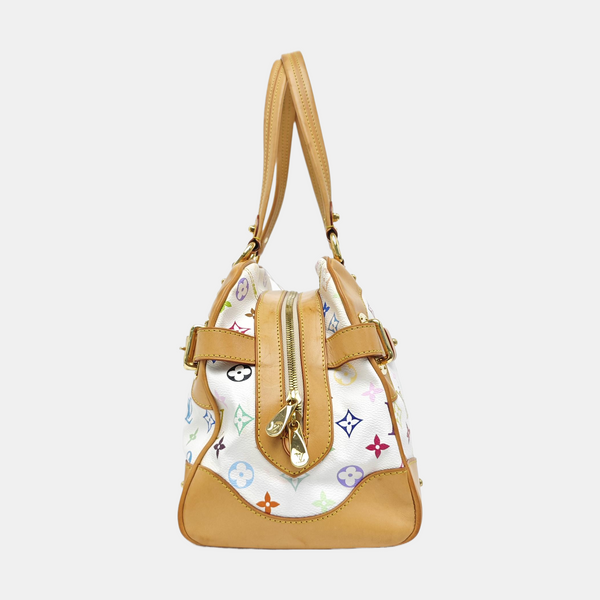 LV × TM CLAUDIA Monogram Coated Canvas White