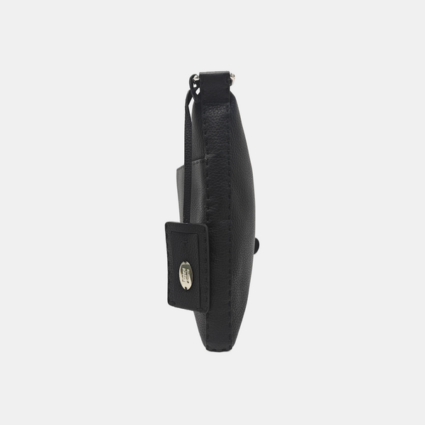 Calfskin Shoulder Bag Black