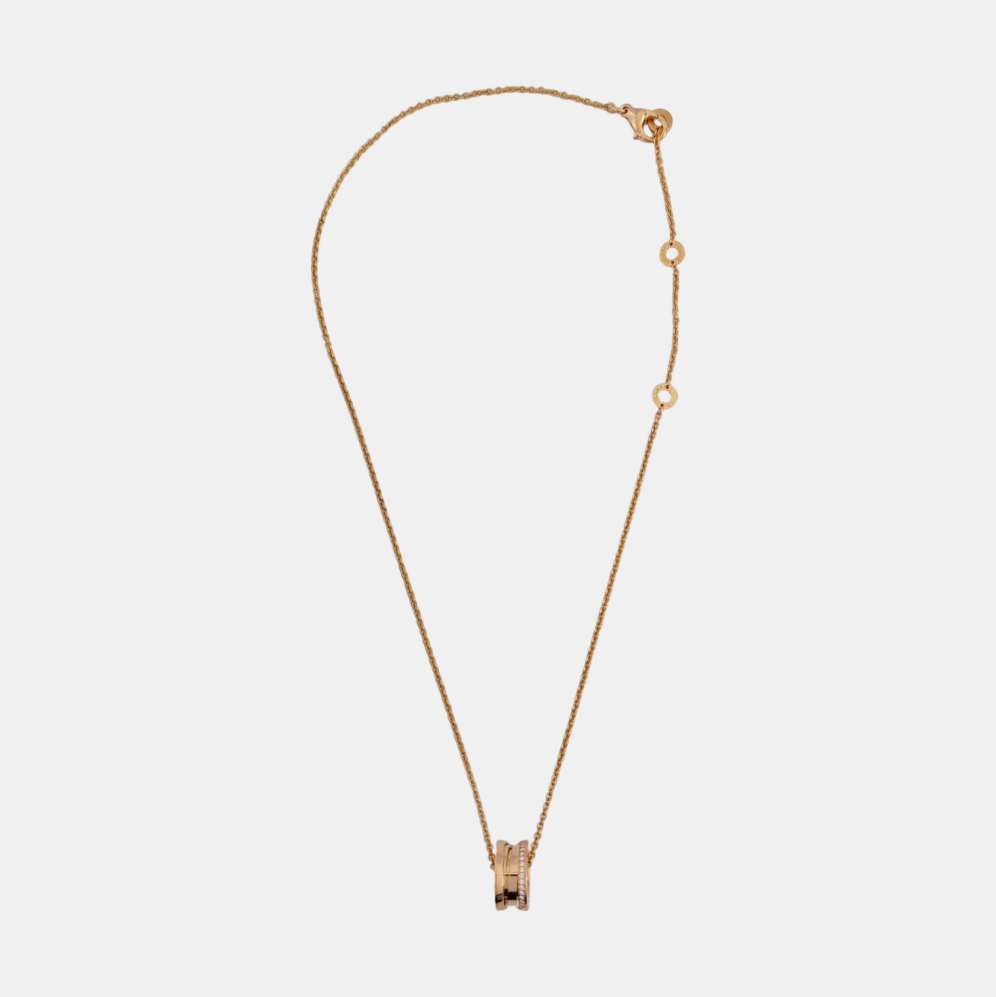 B.ZERO1 18k Rose Gold Necklace