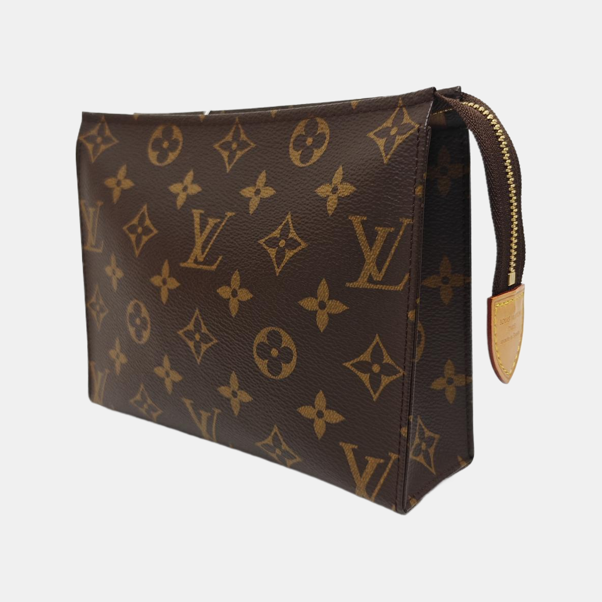 TOILET POCKET Monogram Coated Canvas Brown