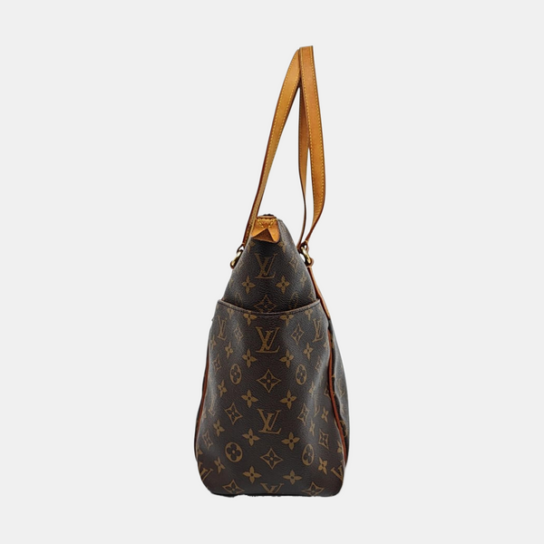TOTALLY MM Monogram Coated Canvas Brown