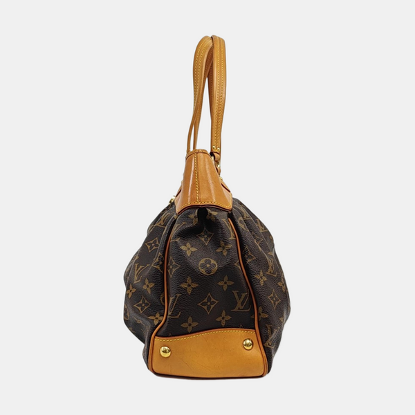 VINTAGE BOETIE PM Monogram Coated Canvas Brown