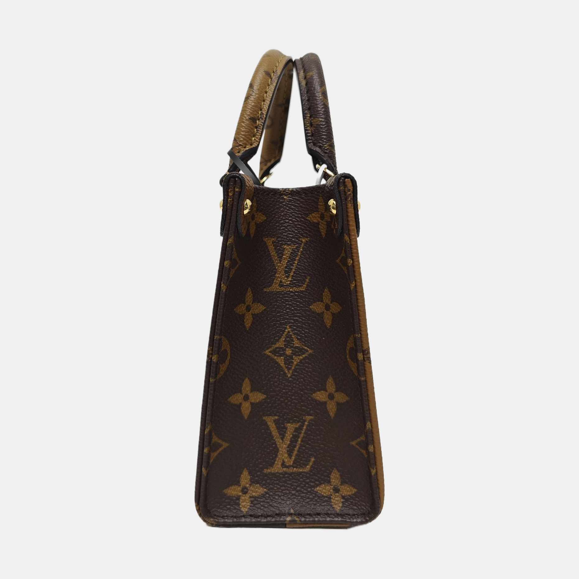 ONTHEGO BB Monogram Coated Canvas Brown