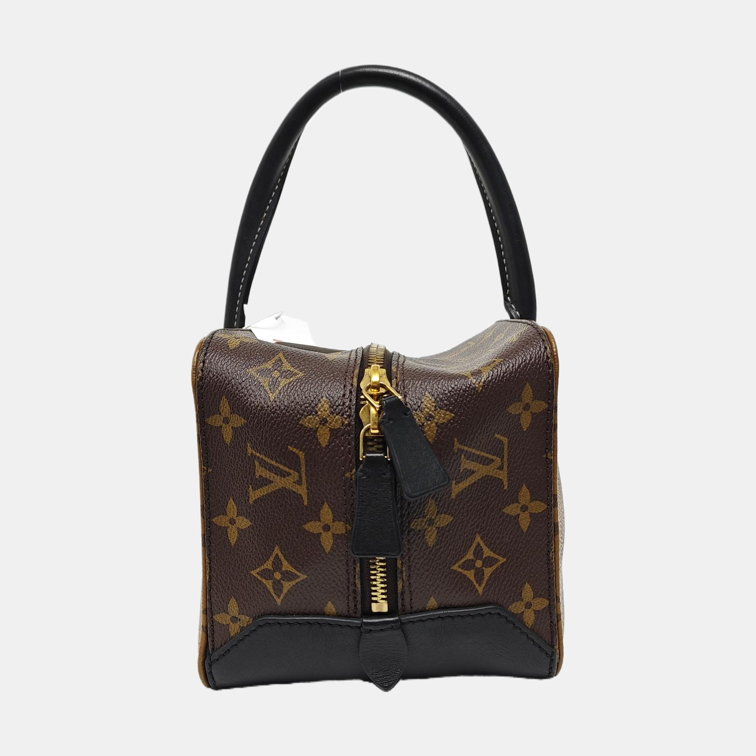 SQUARE Monogram Coated Canvas Brown