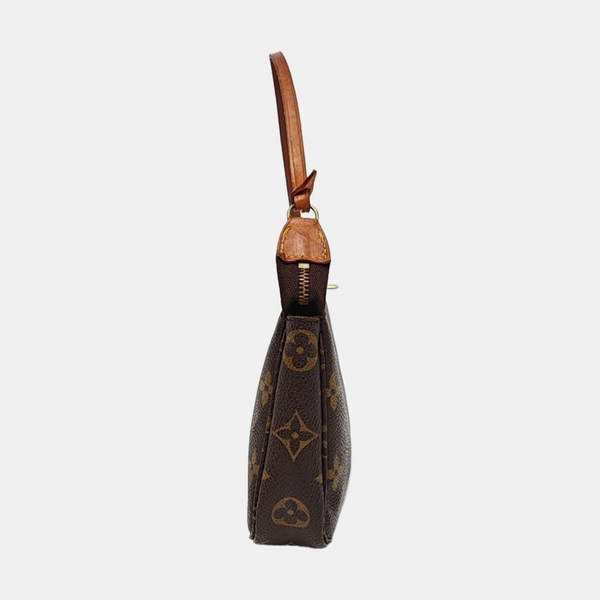 ACCESSOIRES Monogram Coated Canvas Brown