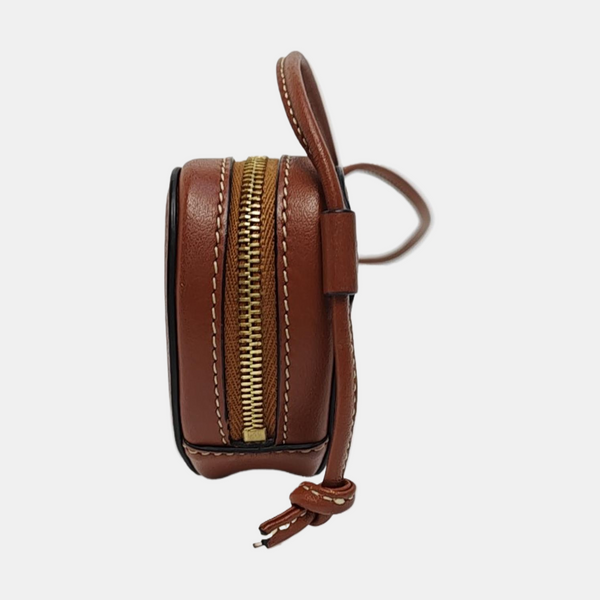 Calfskin Shoulder Bag Brown
