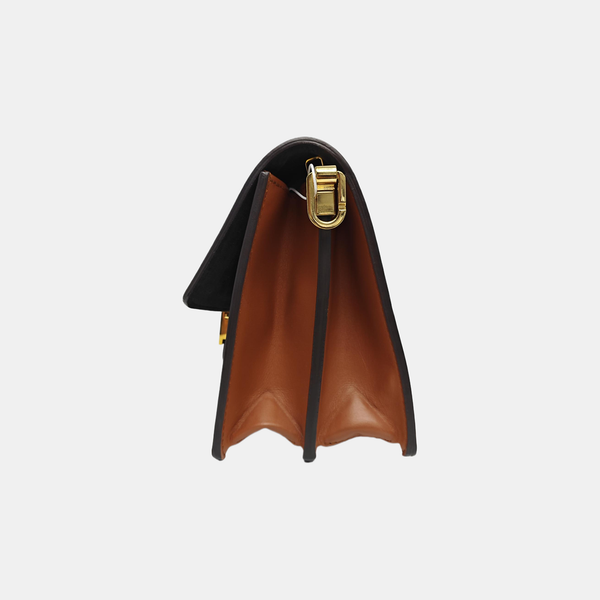 DAUPHINE MM Monogram Coated Canvas Brown