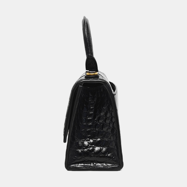 Hourglass XS Calfskin Black