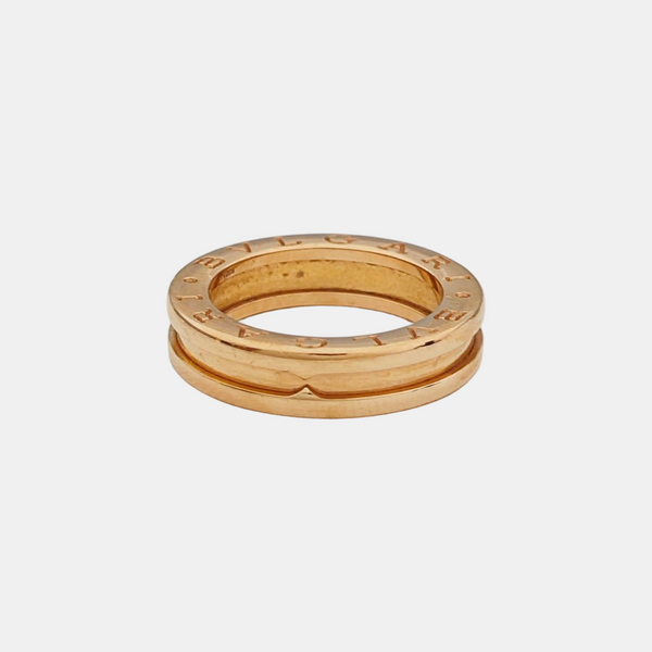 B.ZERO1 18k Rose Gold Ring EU 50