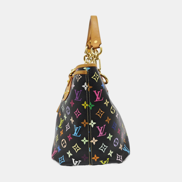 LV × TM ANNIE Monogram Coated Canvas Black