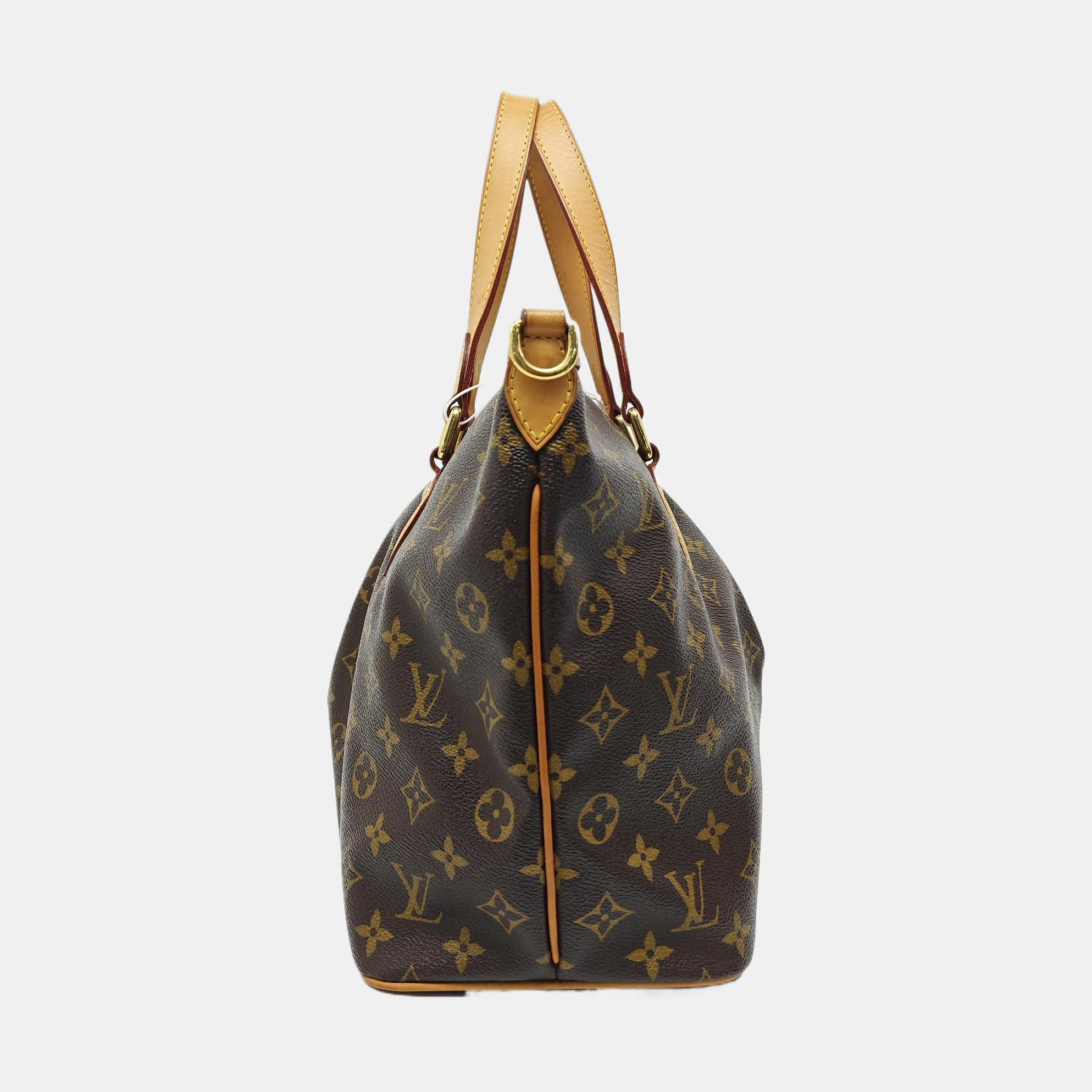 PALERMO PM Monogram Coated Canvas Brown