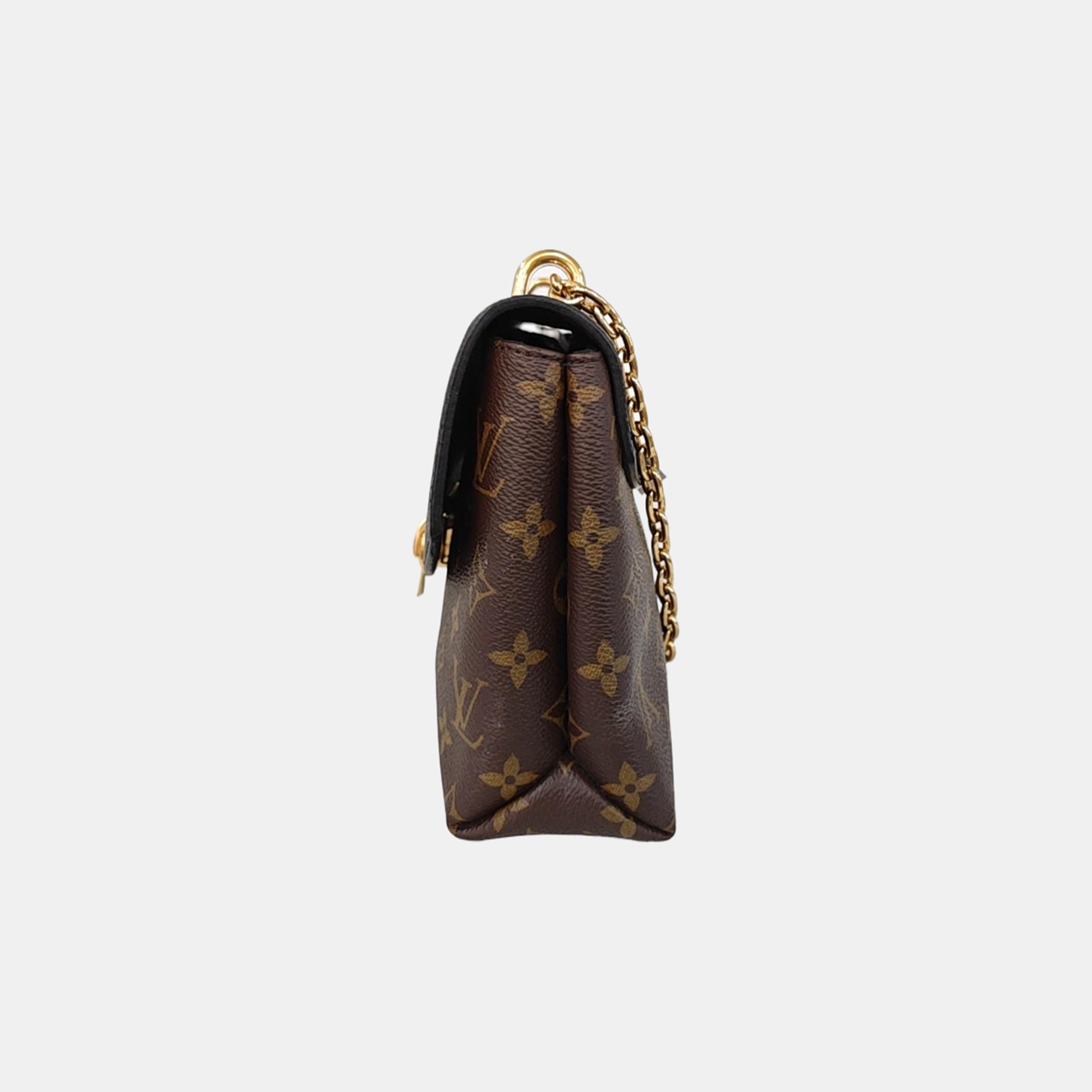 SAINT PLACIDE Monogram Coated Canvas Black