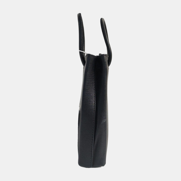 Shopping Bag Calfskin Black