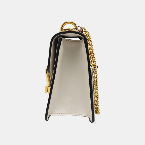Sylvie Mini Calfskin White