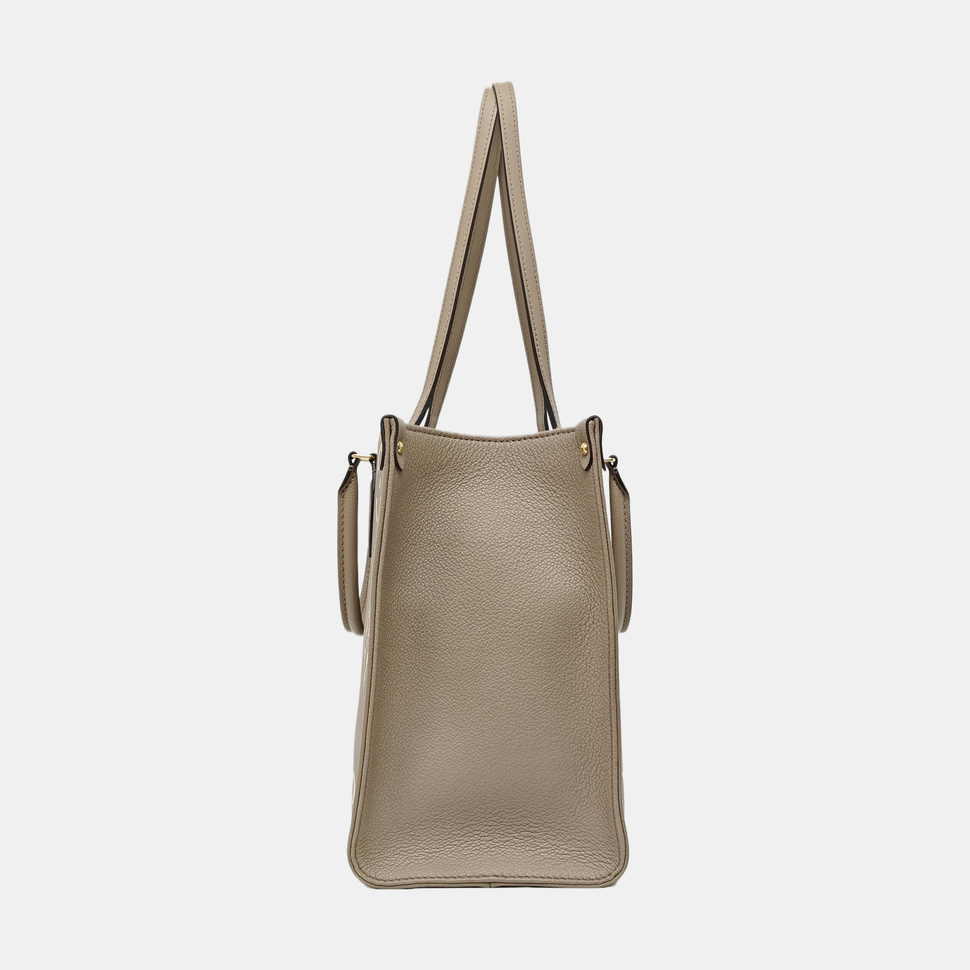 ONTHEGO MM Monogram Calfskin Gray